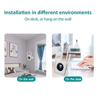 TIANJIE CPE904 Router 4G karta Sim Hotspot Modem LTE 3000mah kieszeń na baterię CPE Wifi z RJ45 LAN WAN antena 6